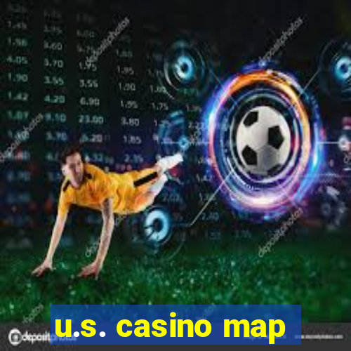 u.s. casino map