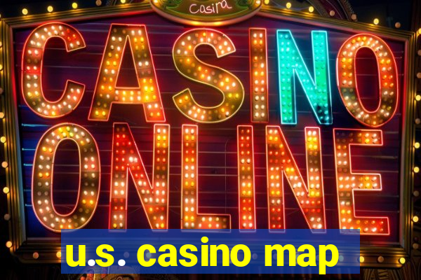 u.s. casino map