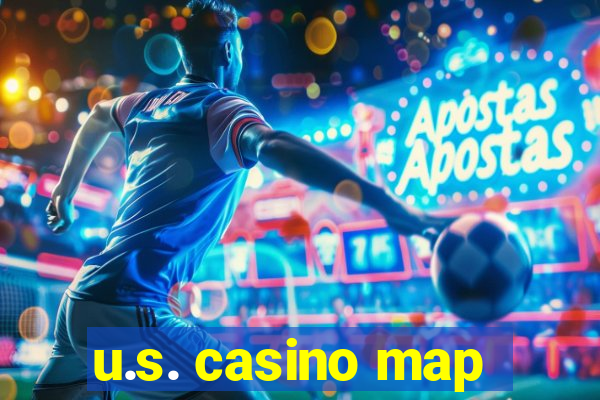 u.s. casino map