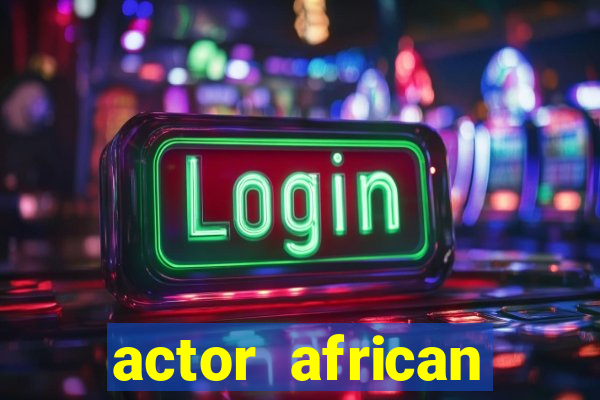 actor african american male