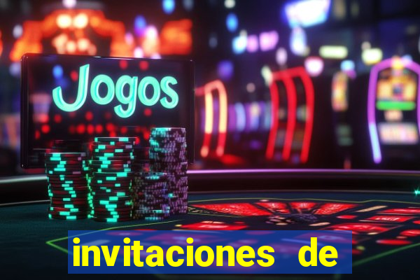 invitaciones de bingo para editar