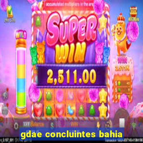 gdae concluintes bahia