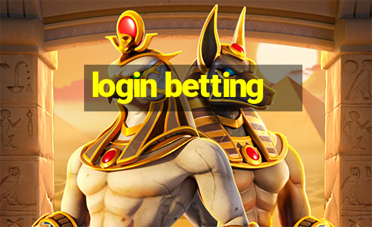 login betting