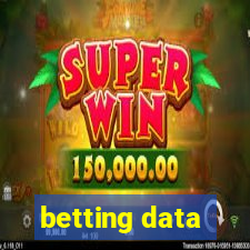 betting data