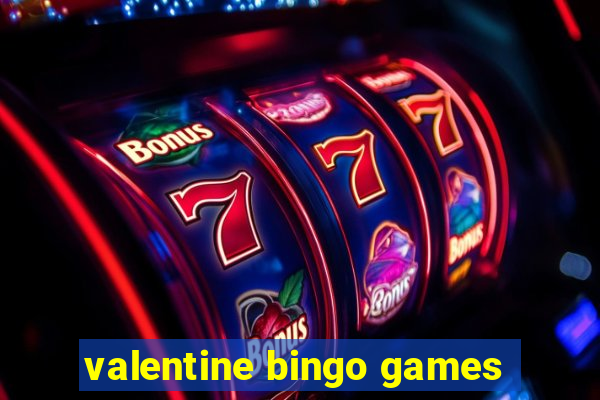 valentine bingo games