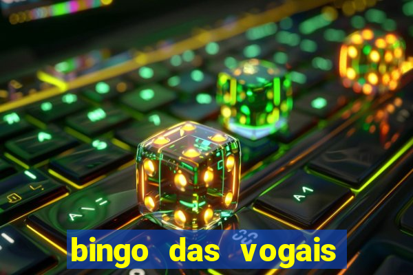 bingo das vogais colorido para imprimir