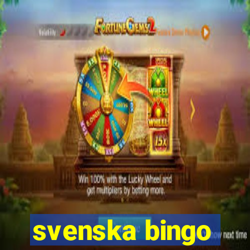 svenska bingo