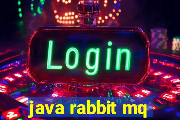 java rabbit mq