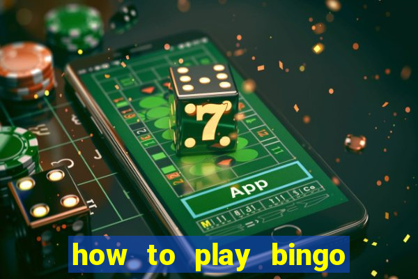 how to play bingo for money