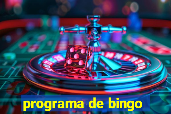 programa de bingo