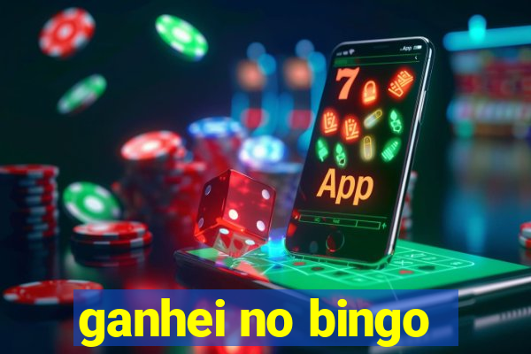 ganhei no bingo