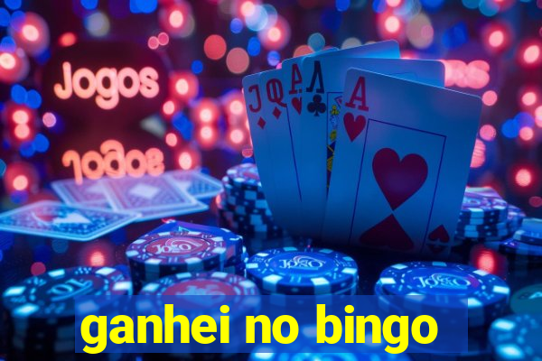 ganhei no bingo