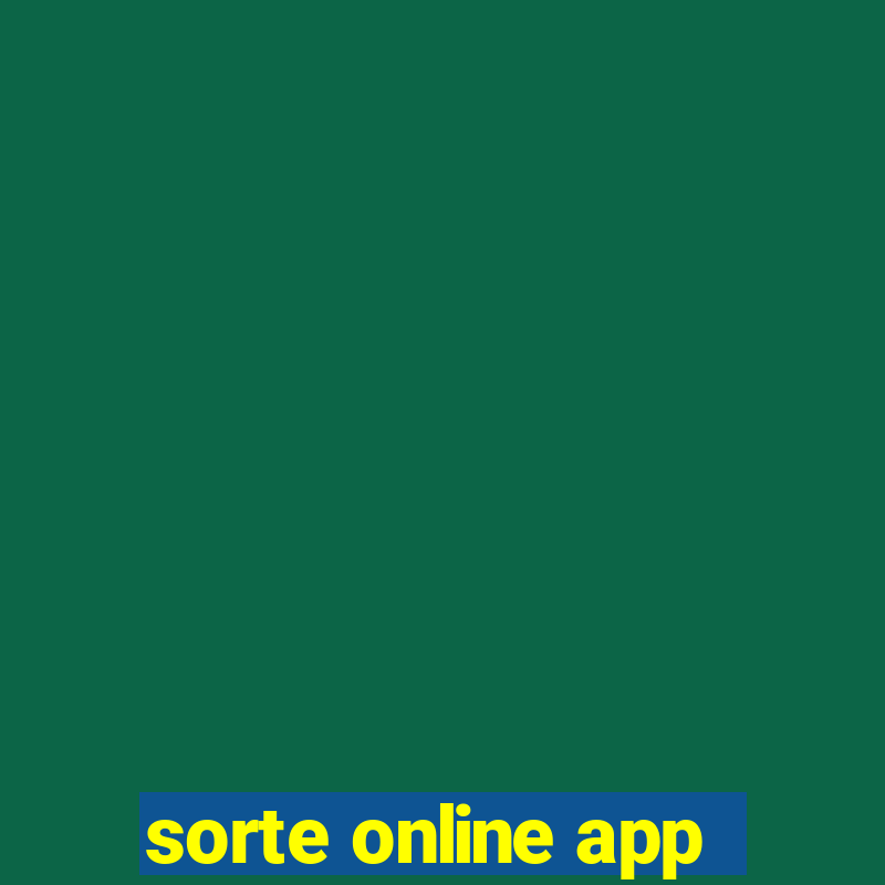 sorte online app