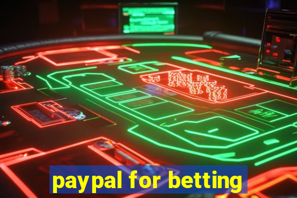 paypal for betting