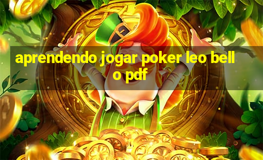 aprendendo jogar poker leo bello pdf