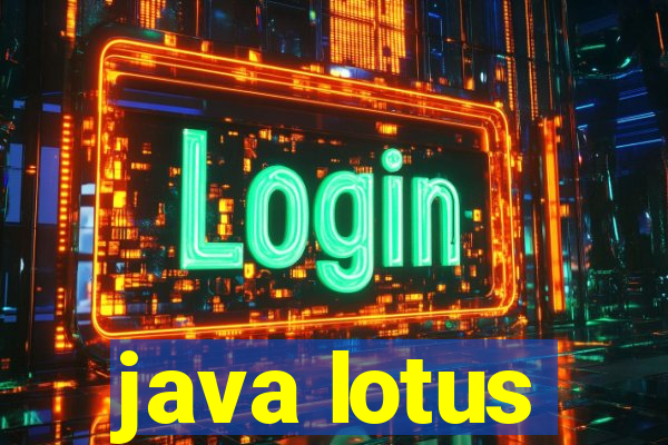 java lotus