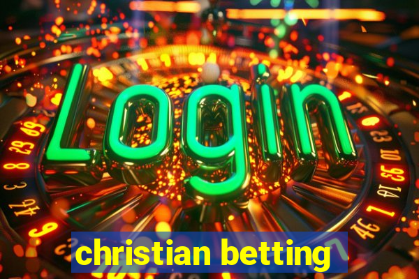 christian betting