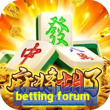 betting forum