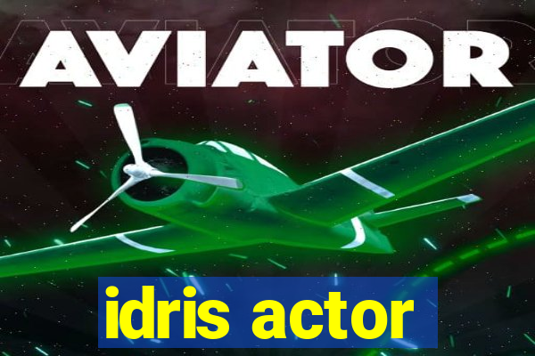 idris actor