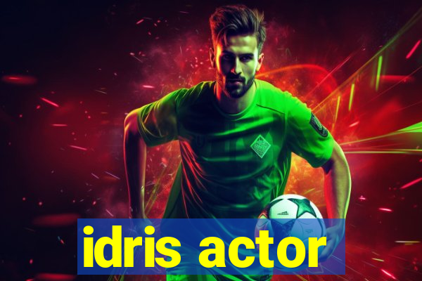 idris actor