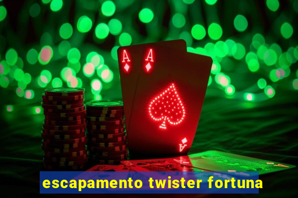 escapamento twister fortuna