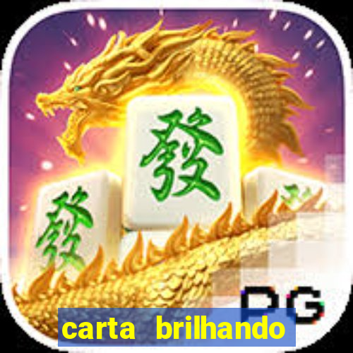 carta brilhando fortune tiger