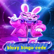 bloxy bingo code