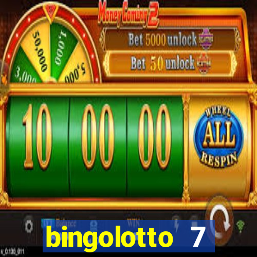 bingolotto 7 januari 2024