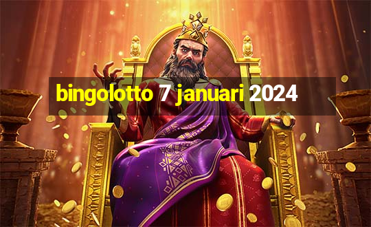 bingolotto 7 januari 2024