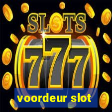 voordeur slot