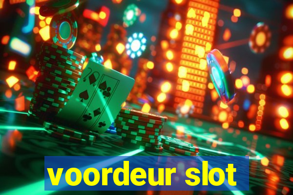 voordeur slot