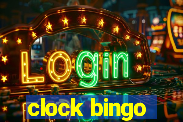 clock bingo