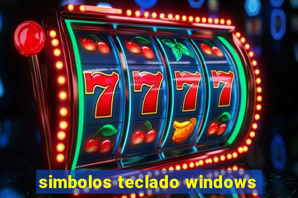 simbolos teclado windows