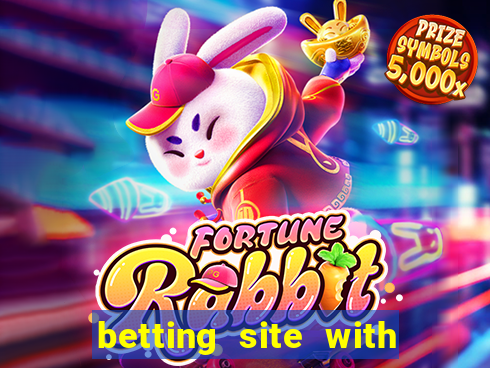 betting site with welcome bonus