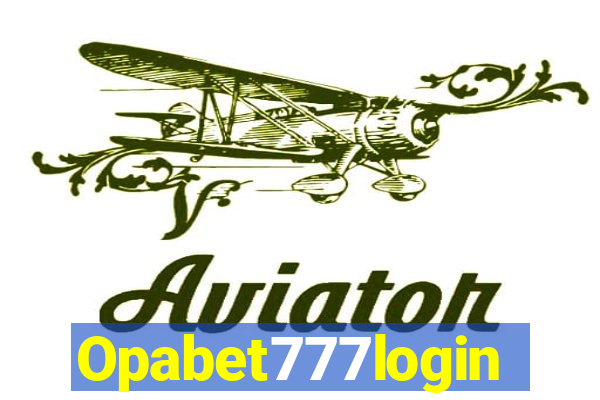 Opabet777login