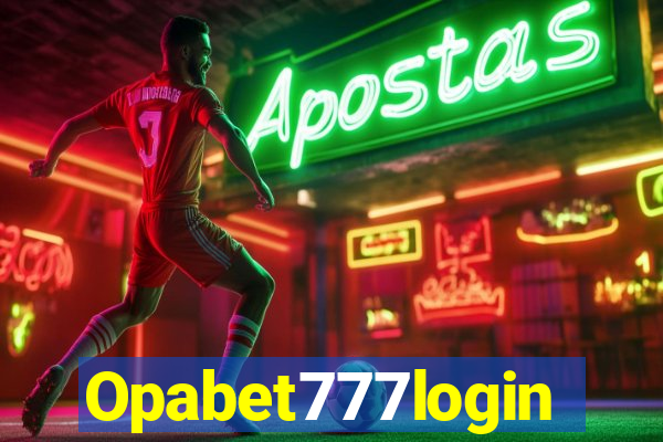 Opabet777login