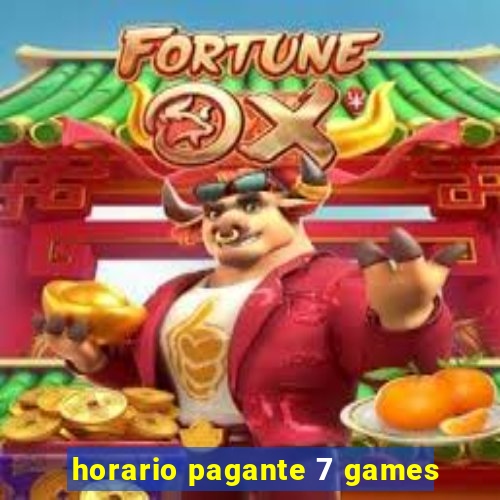 horario pagante 7 games