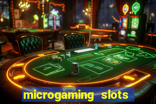 microgaming slots free play