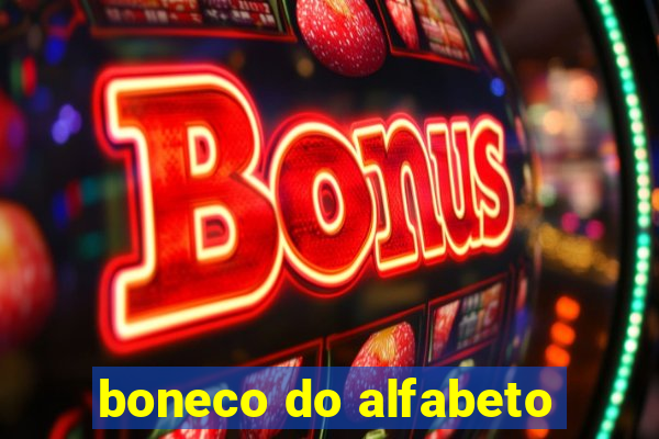 boneco do alfabeto