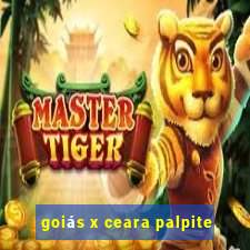 goiás x ceara palpite