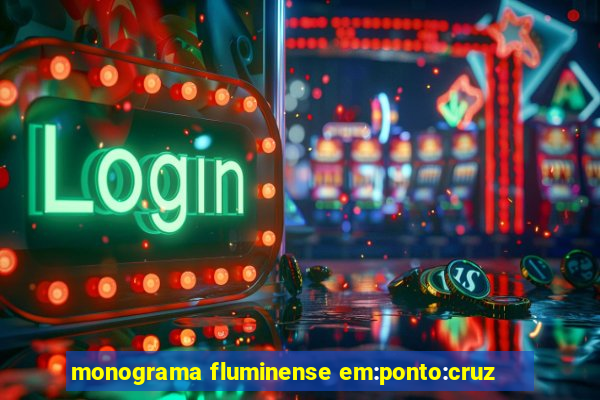 monograma fluminense em:ponto:cruz