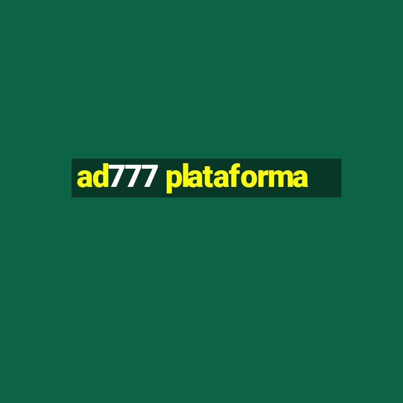 ad777 plataforma