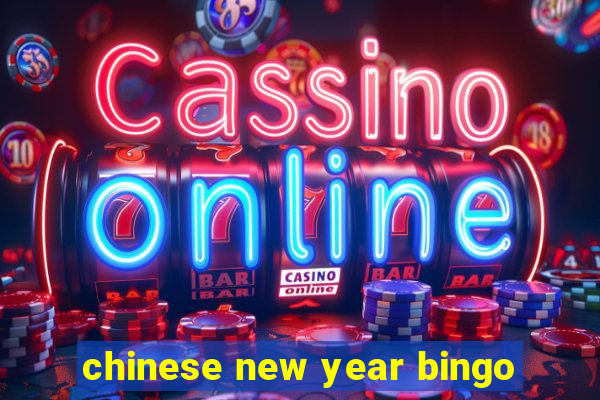 chinese new year bingo