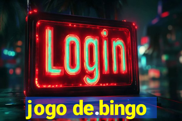 jogo de.bingo