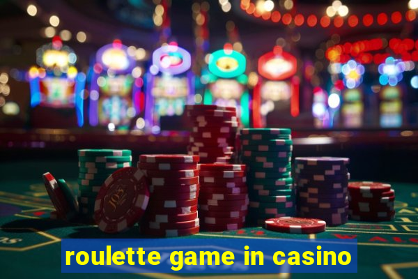 roulette game in casino