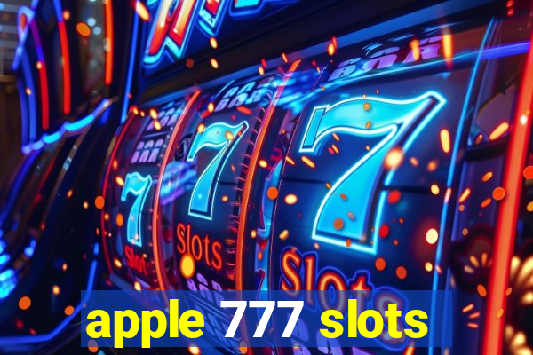 apple 777 slots