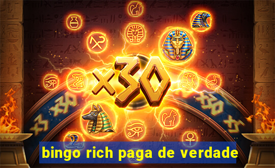 bingo rich paga de verdade