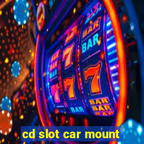 cd slot car mount