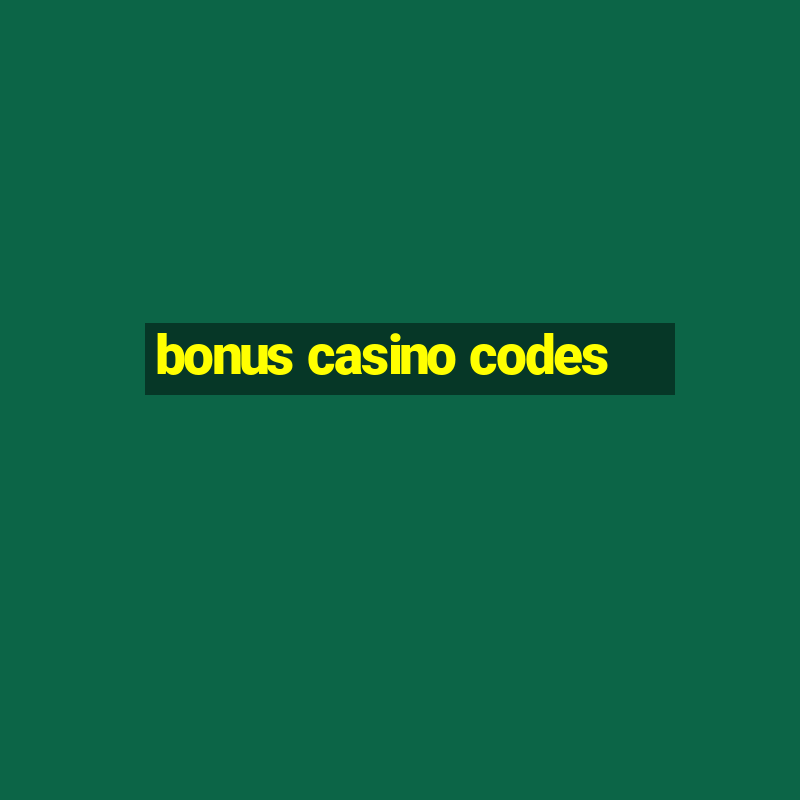 bonus casino codes