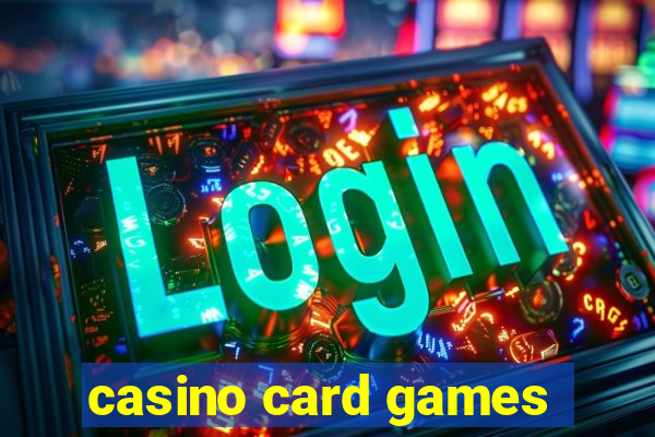 casino card games